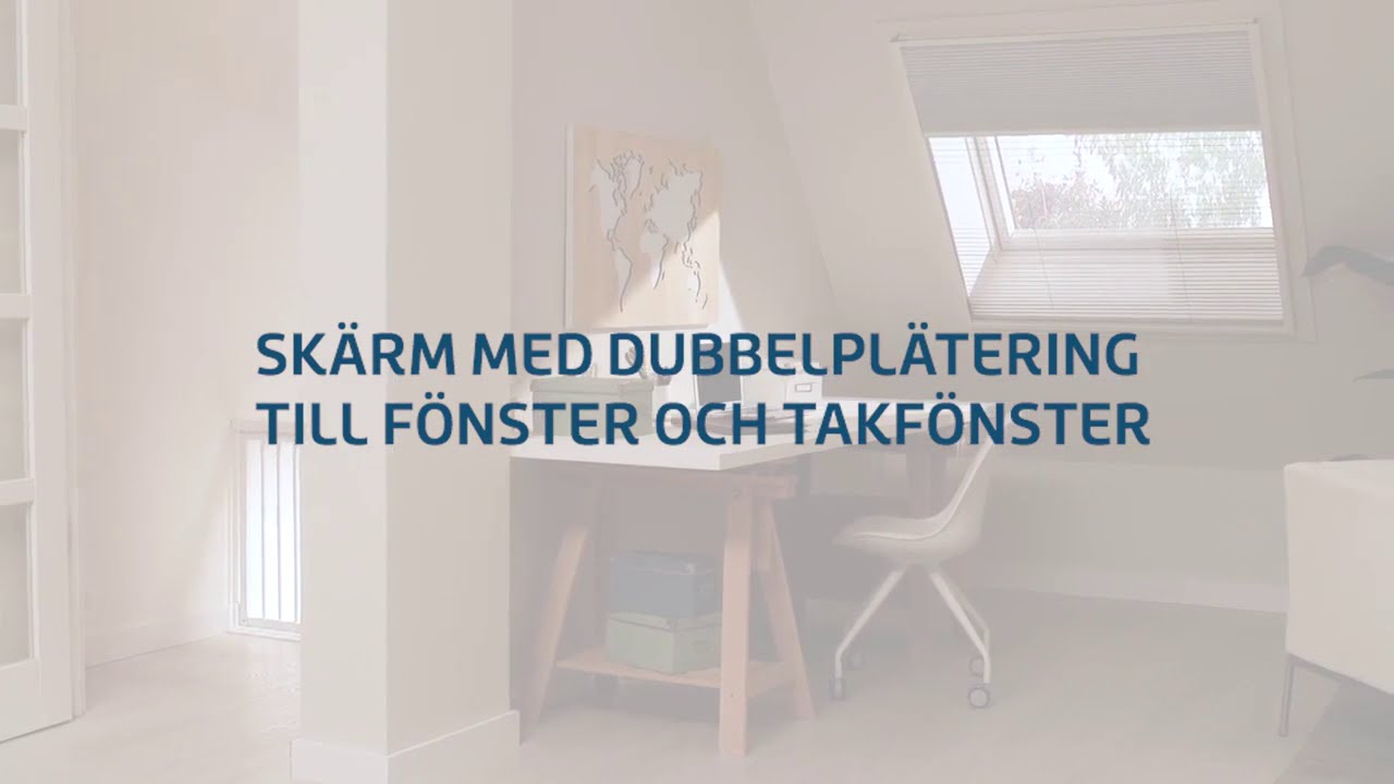 DUO-Plissé insektsnät - Se instruktionerna här