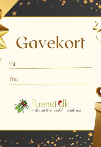 Et diplom der beskriver et gavekort